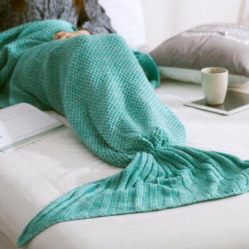 Χειροποίητη κουβέρτα Mermaid Snuggle για Παιδιά & Ενήλικες