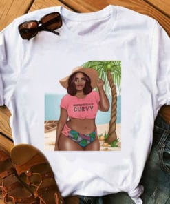 Sexy Bbw Ebony Plus Size T Shirt