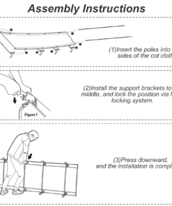 Sulihiya Cot Camping Equipment Sleeping Bed