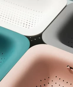 Kitchen Sink Strainer Basket Drying Rack