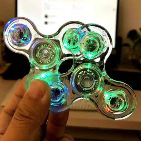 LED Fidget Spinner Nga Nagsiga