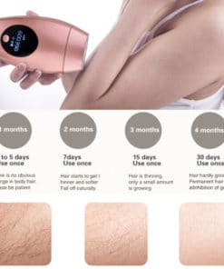 LCD Portable Laser Hair Removal Epilator