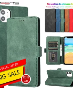 Leather Flip Oppo Phone Card Case For iPhone