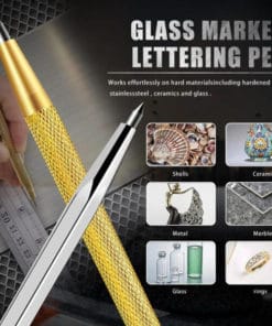 Metal Plate Glass Marker Lettering Pen