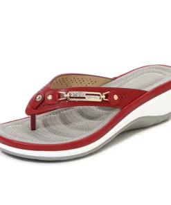 Casual Metal Buckle Sandals