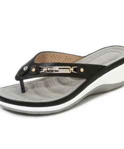 Casual Metal Buckle Sandals