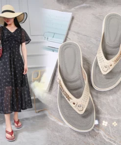 Casual Metal Buckle Sandals