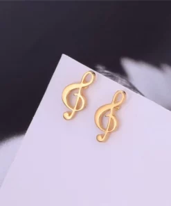 Music Notes Earrings (Different Colors)