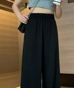 Wide Leg Casual Pants