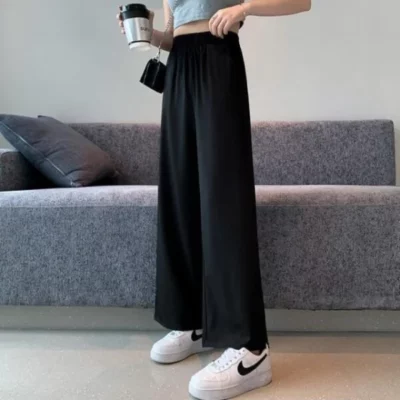 Wide Leg Casual Pants