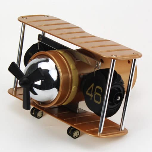 Vintage Modelo nga Aircraft Table Clock