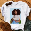 Sexy Plus Bbw Thick Plussize Ebony Curvy Black African American Women T Shirt