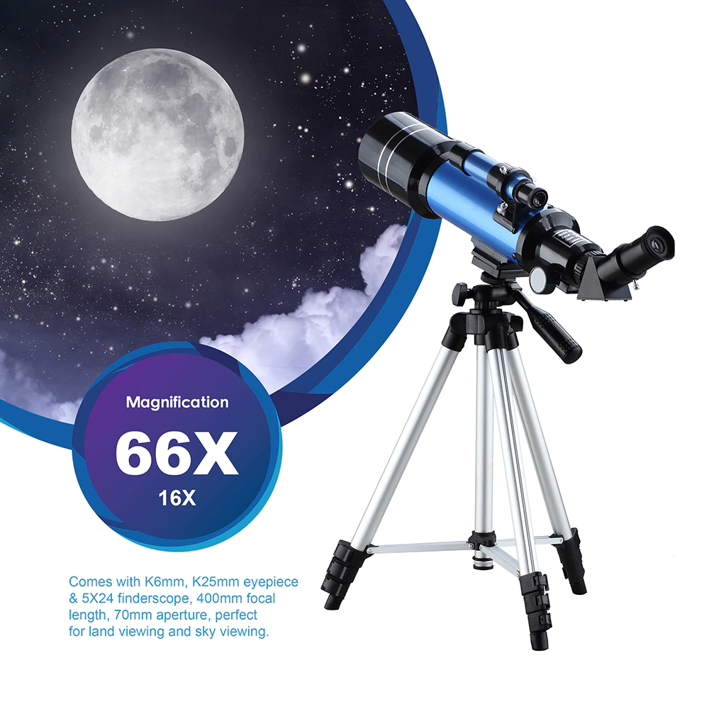 Telescope Lan Astronomical Monocular With Tripod