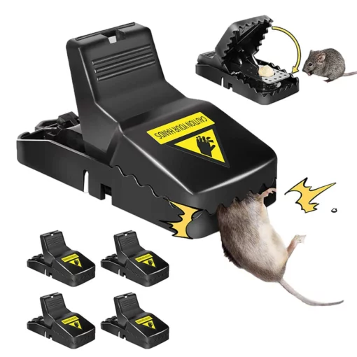 Armadilhas de rato reutilizáveis ​​altamente sensíveis