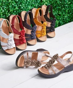 Women's Summer Series Flower Platform Sandals