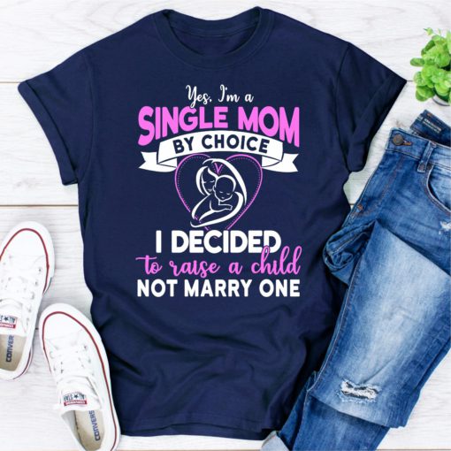 Igen, választás szerint egyedülálló anya vagyok