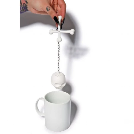 Infusor de té de calavera