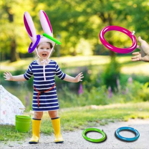 Ang inflatable nga Easter Bunny Ears Ring Game Dulaan