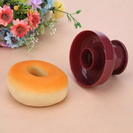 Tallador de donuts de plàstic de qualitat alimentària