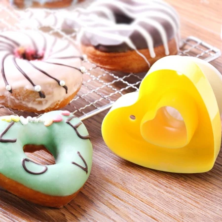 Voedselgraad plastiek donut snyer