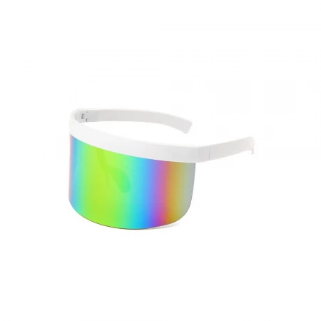 Futuristiske Shield Visir Solbriller