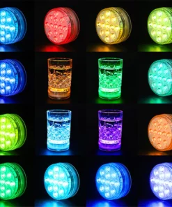 16 Colors Submersible Led Pool Light Remote Control