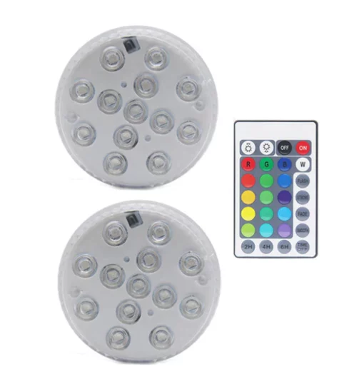 16 Agba Submersible Led Pool Light Remote Control