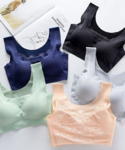 Ultra-thin Plus Size Ice Silk Comfort bra