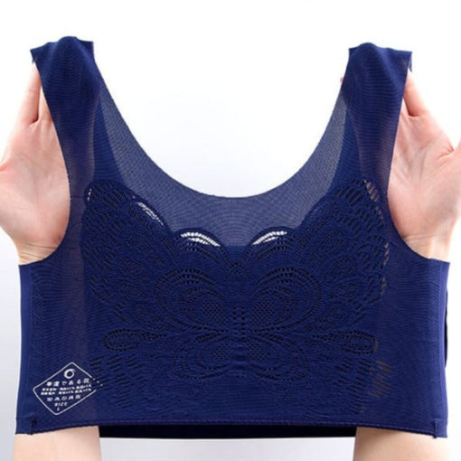 Ultra-nipis nga Plus Size Ice Silk Comfort bra