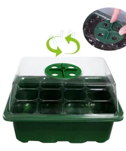 Seed Starting Trays with Grow Light