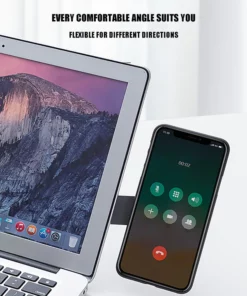 Rotatable Monitor Phone Holder Extension