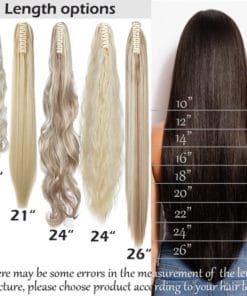 Claw-On Pony Tail Extension