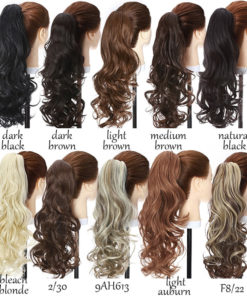 Claw-On Pony Tail Extension