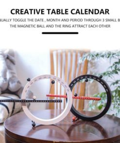 Flip Magnetic Manual Daily Desktop Calendar