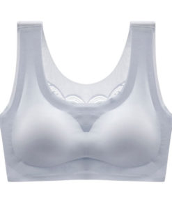 Ultra-thin Plus Size Ice Silk Comfort bra