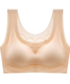 Ultra-thin Plus Size Ice Silk Comfort bra