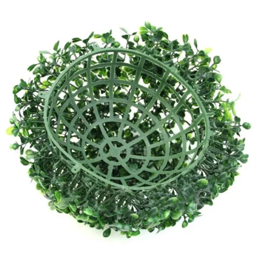 Топиарна топка с изкуствени растения