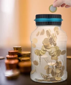 Electronic Digital Counting Coin Money Saving Box