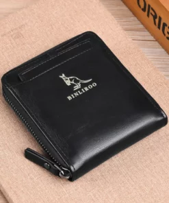 Binliroo Anti Theft Kangaroo Leather Wallet