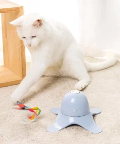 Electronic Rotating Butterfly Cat Toy