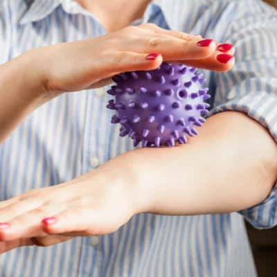 Spiky Ball Massage Roller for Body