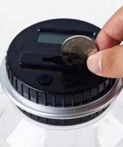Electronic Digital Counting Coin Money Saving Box