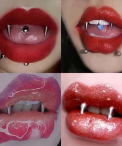 Stainless Steel Nail Teeth Smile Dracula Piercing