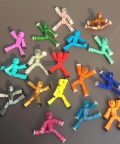 Suction Cup Stick Bots Sticky Robot Toys