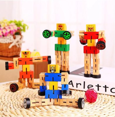 Suction Cup Stick Bots Sticky Robot Toys