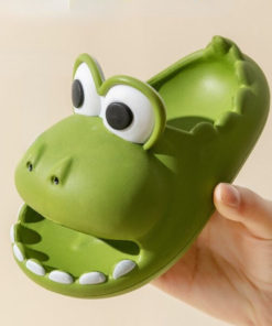Kids Beach Dinosaur Slippers