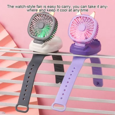 New Creative Portable Watch Fan