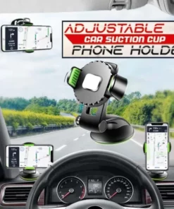 Adjustable Car Suction Cup Phone Holder