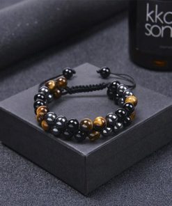 Double-layered Gemstone Bracelet