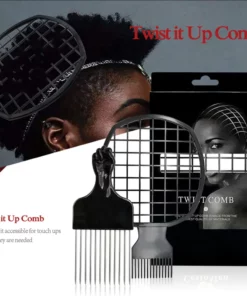 Professional curling comb set